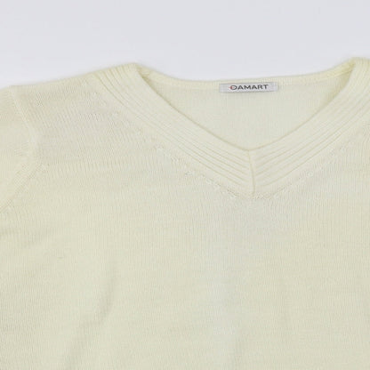 Damart  Womens Ivory   Pullover Jumper Size 8
