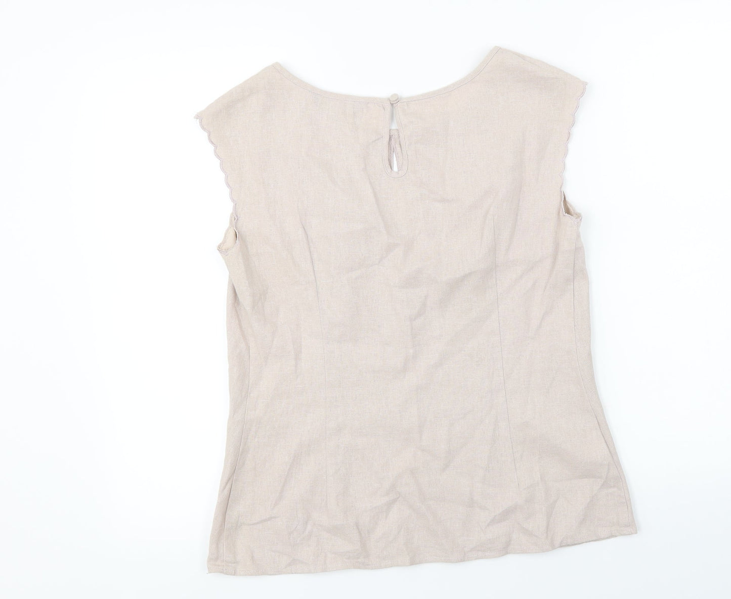 Womens UK Size 10 NEXT Purple Basic Blouse