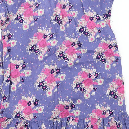 Womens UK Size 8 Dorothy Perkins Purple Basic Blouse