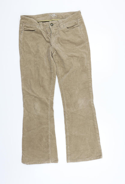 mk Womens Beige   Trousers  Size 12 L28 in