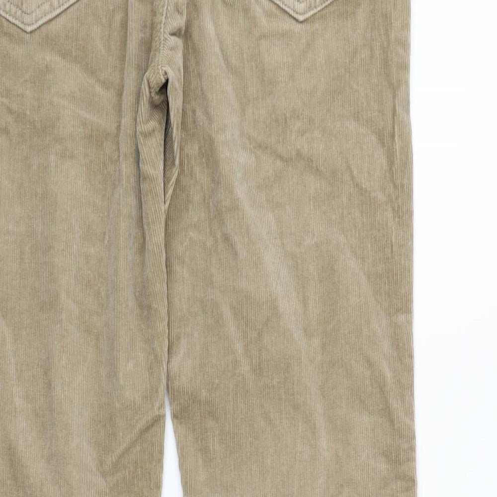 mk Womens Beige   Trousers  Size 12 L28 in