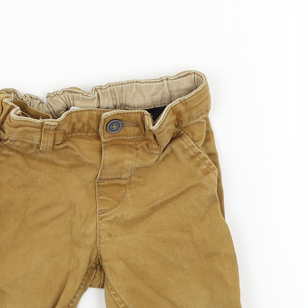 H&M  Beige   Jogger Trousers Size 9-12 Months