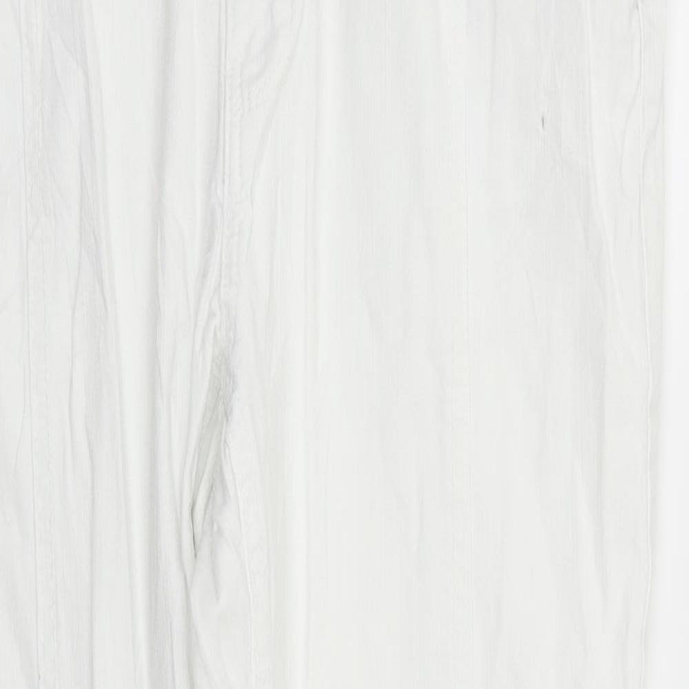 Womens UK Size 16 Janina Regular Fit  White Trousers