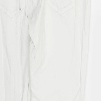 Womens UK Size 16 Janina Regular Fit  White Trousers
