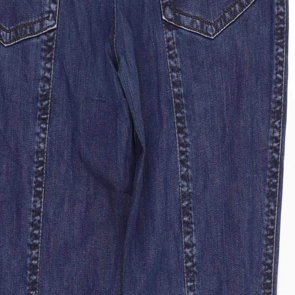Rosher Womens Blue   Straight Jeans Size 14 L26 in