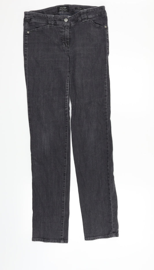 Gerry Weber Womens Grey   Straight Jeans Size 30 in L30 in