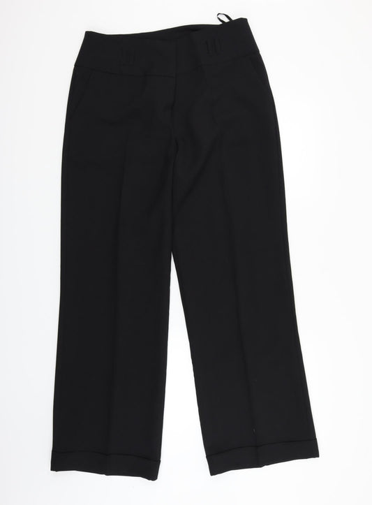Womens UK Size 14 Atmosphere Regular Fit  Black Trousers