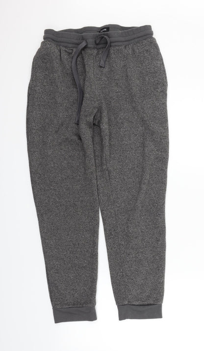 Lounge Womens Grey   Jogger Trousers Size L L26 in