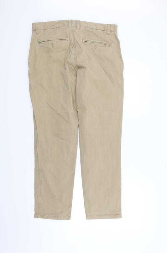 Womens UK Size 34 NEXT Regular Fit  Beige Trousers