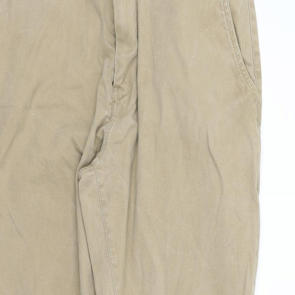 Womens UK Size 34 NEXT Regular Fit  Beige Trousers