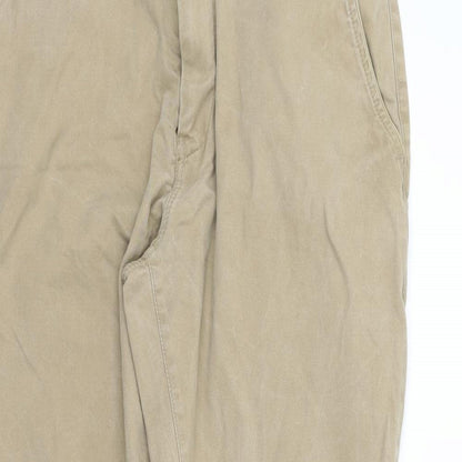 Womens UK Size 34 NEXT Regular Fit  Beige Trousers