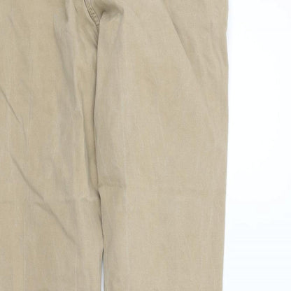 Womens UK Size 34 NEXT Regular Fit  Beige Trousers