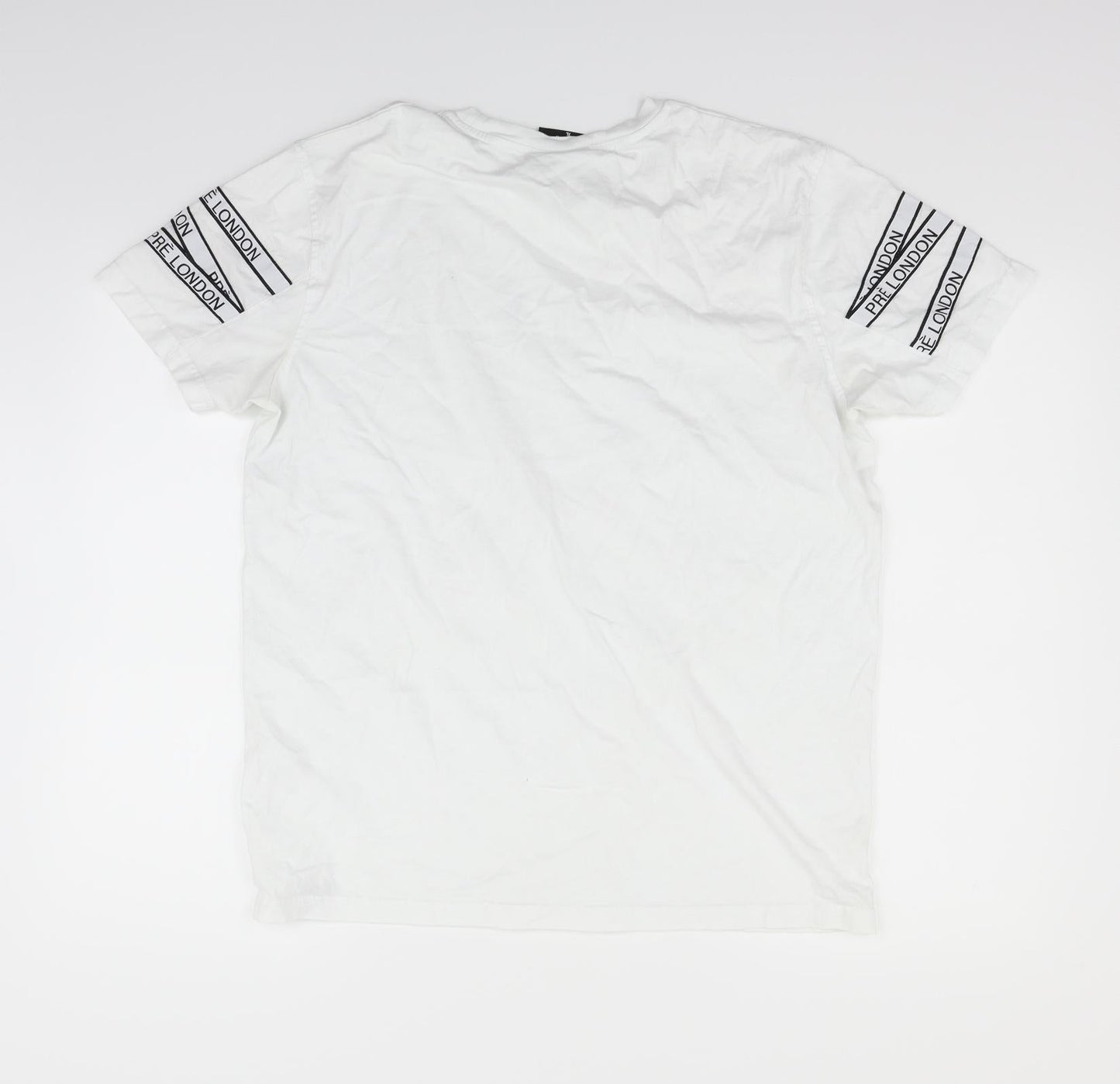pre Womens White   Basic T-Shirt Size XL