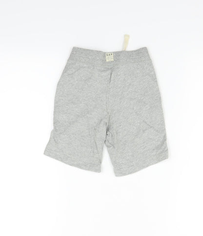 Gap Girls Grey Houndstooth  Cut-Off Shorts Size 4 Years