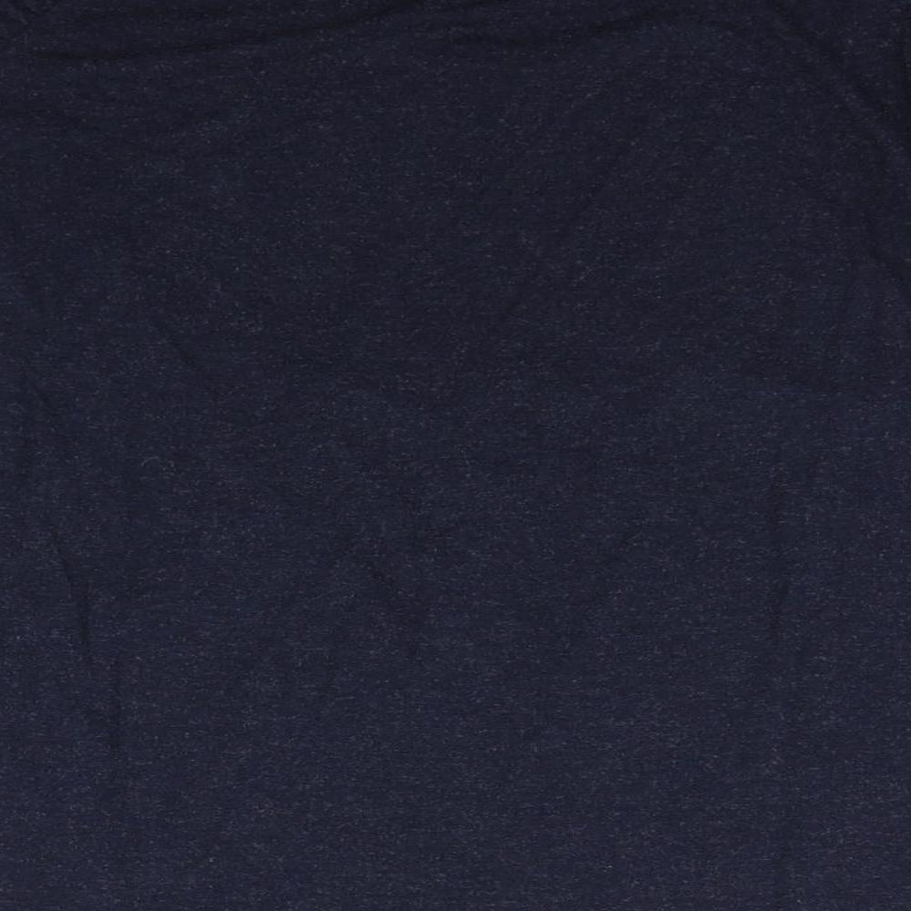 Womens UK Size 8 Topshop Blue Basic T-Shirt