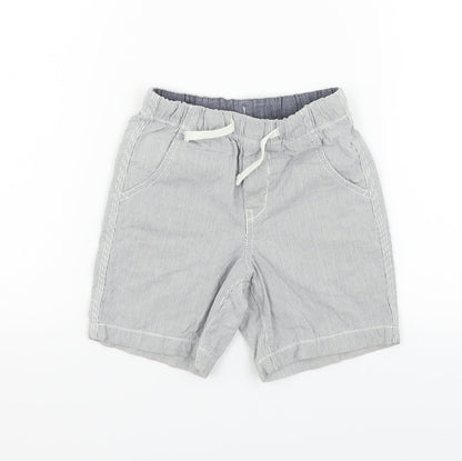 Gap Girls White Striped  Cut-Off Shorts Size 4 Years