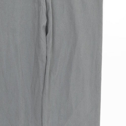 Mens UK Size M Topman Regular Fit Straight Grey Jeans
