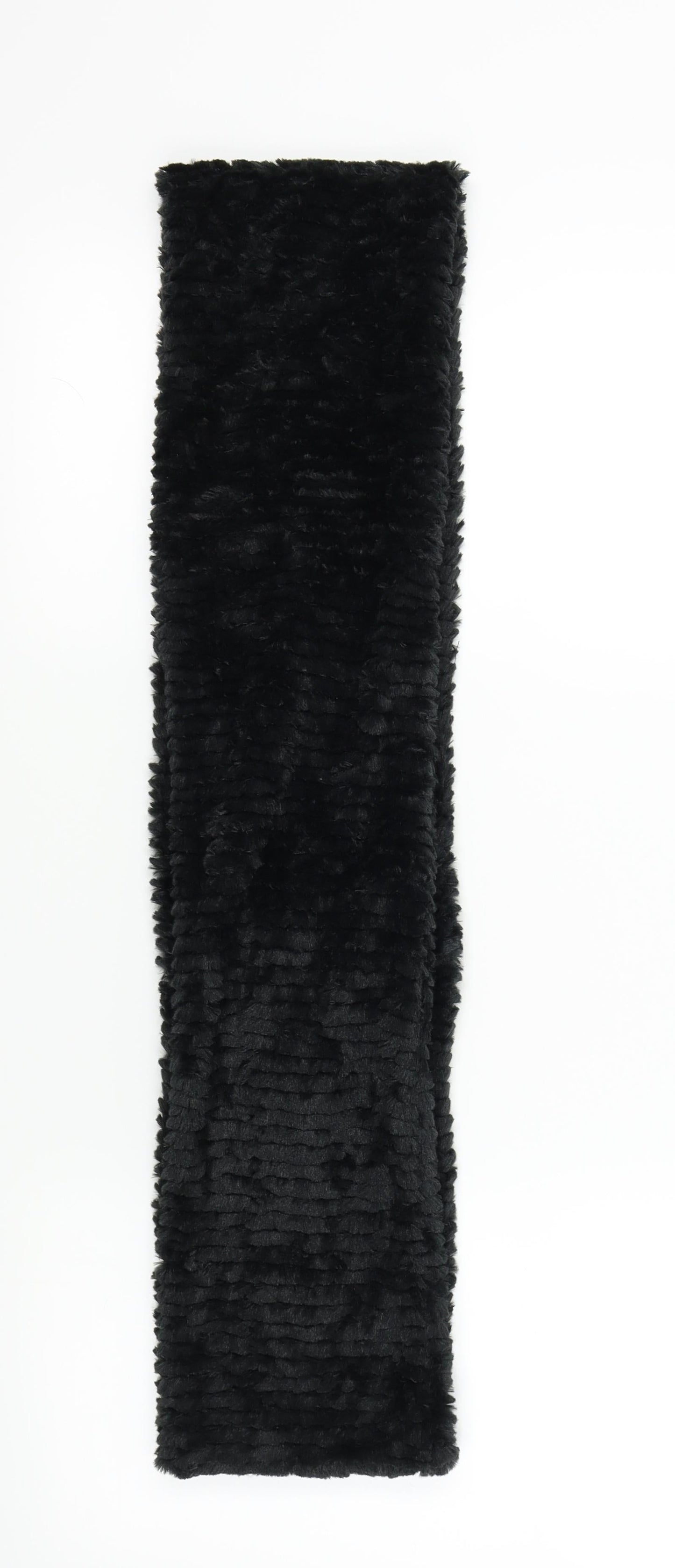 Preworn Womens Black    Scarf   - SOFT TOUCH