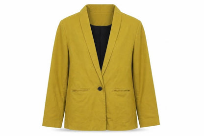 Primark Womens Yellow   Jacket  Size 8