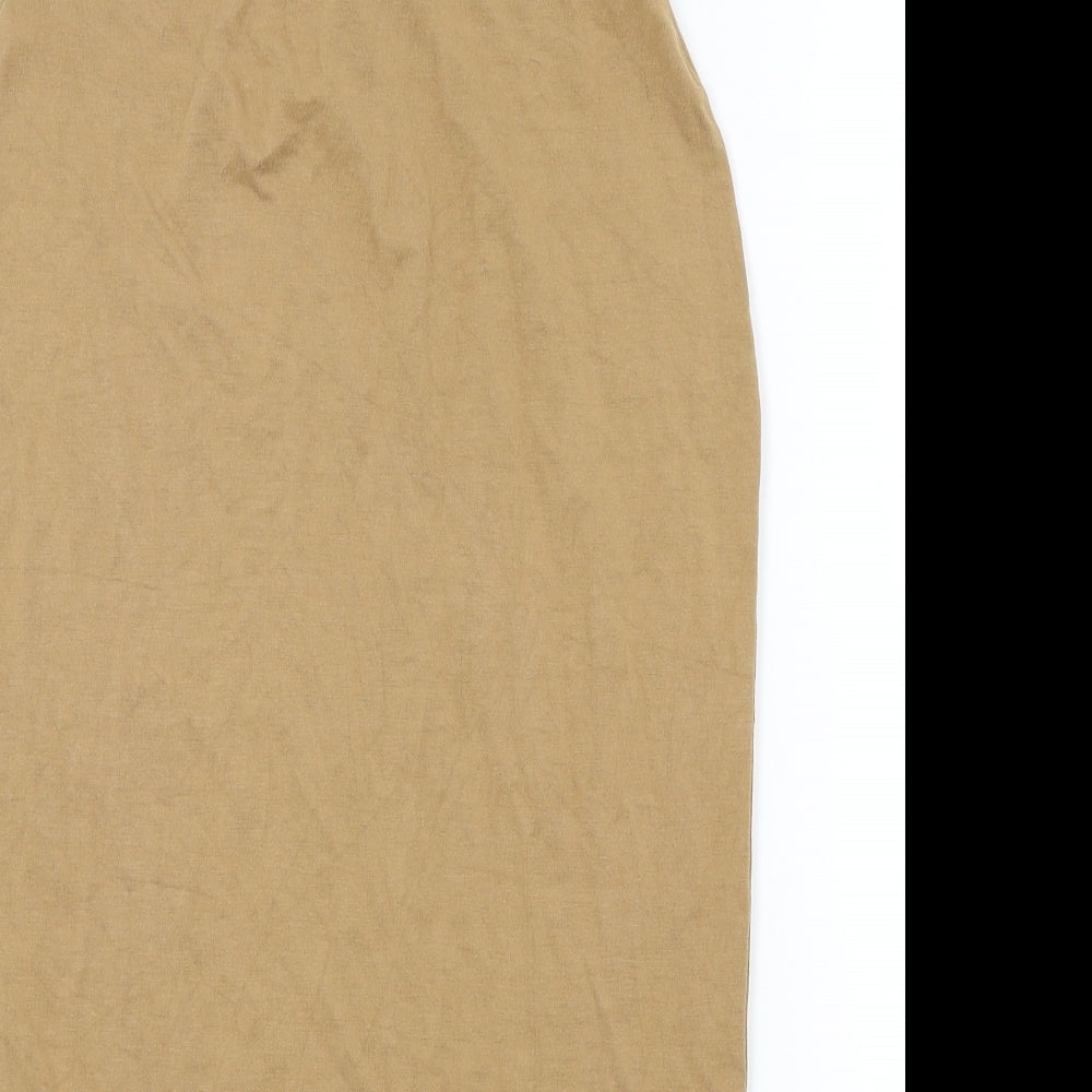 Boohoo Womens Blue   A-Line Skirt Size 8