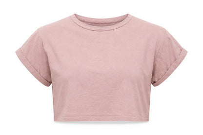 Womens UK Size 8 Preworn Orange Basic T-Shirt