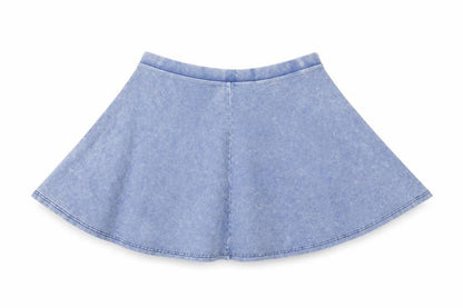 Topshop Womens Blue   Flare Skirt Size 6