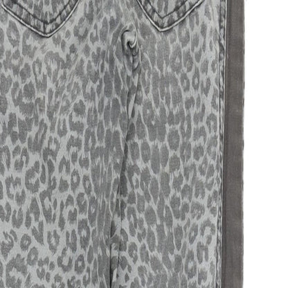 NEXT Girls Grey Camouflage  Skinny Jeans Size 9 Years