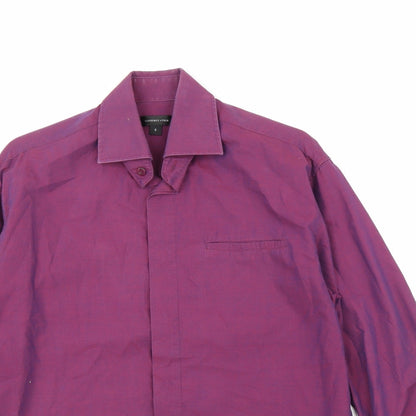 Mens UK Size S Florence & Fred Purple  Button-Up Long Sleeve Casual Shirt