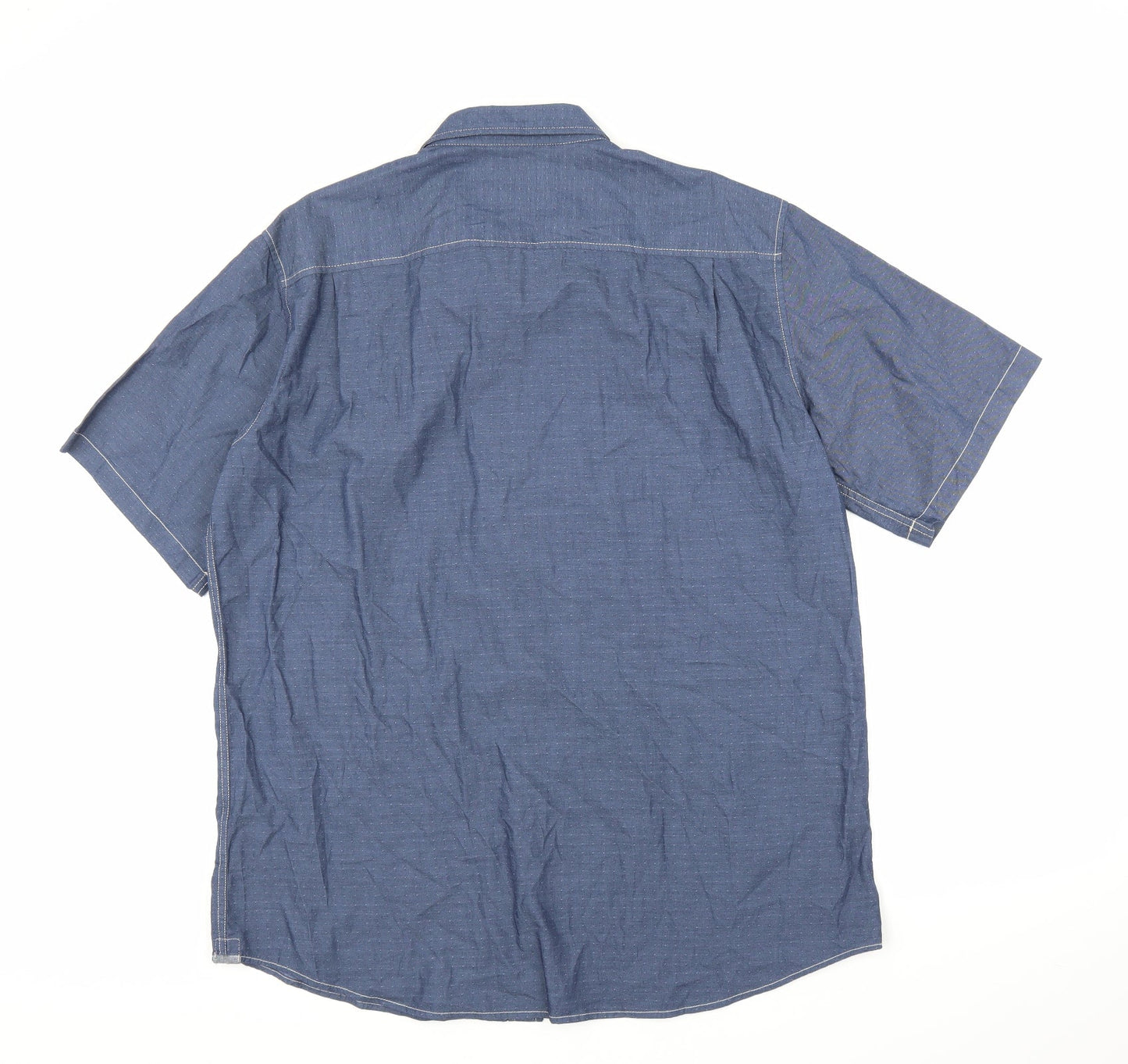 Weatherproof Mens Blue    Button-Up Size XL
