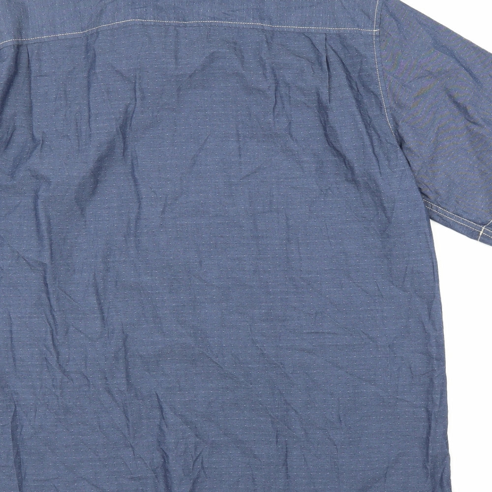 Weatherproof Mens Blue    Button-Up Size XL