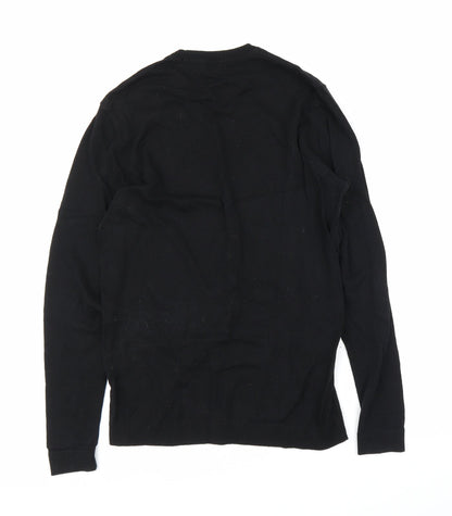 ASOS Mens Black   Pullover Jumper Size M