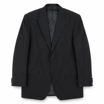 Mens UK Size 42 Preworn Regular Black Suit Jacket