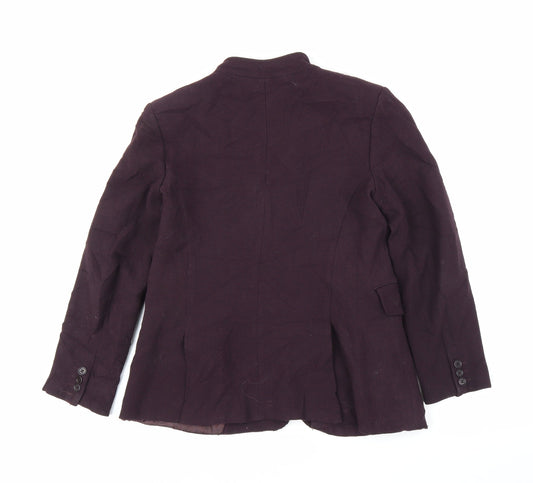 Womens UK Size 12 M&S Purple Jacket