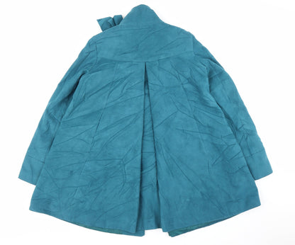 Miss Behave Womens Blue   Pea Coat Coat Size 12