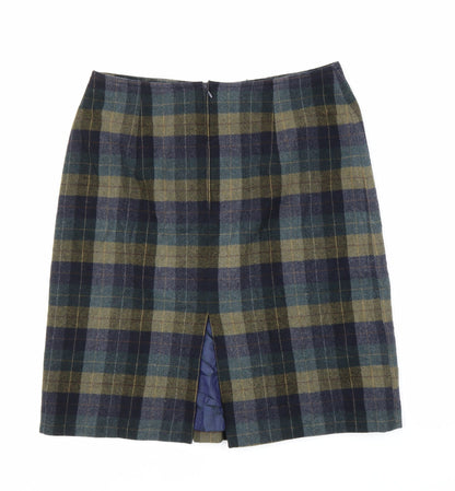 Womens UK Size L Preworn Pleated  Skirt