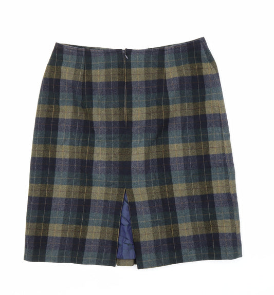 Womens UK Size L Preworn Pleated  Skirt