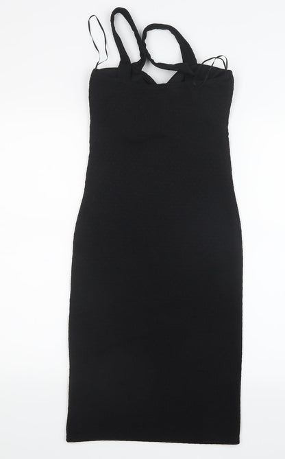 Kiah Womens Black   Shirt Dress  Size 10