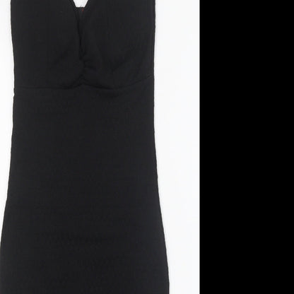 Kiah Womens Black   Shirt Dress  Size 10