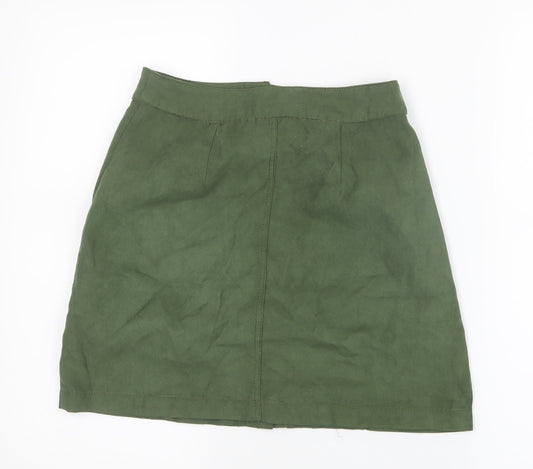 Missguided Womens Green   Mini Skirt Size 6