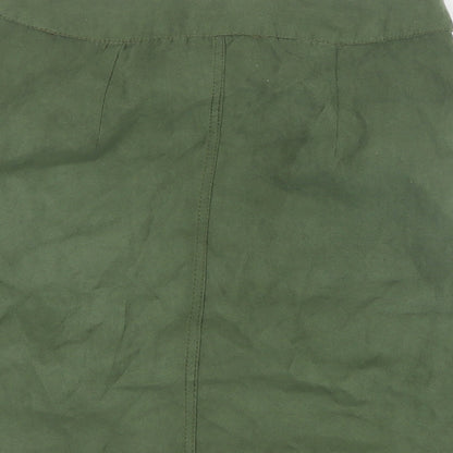 Missguided Womens Green   Mini Skirt Size 6
