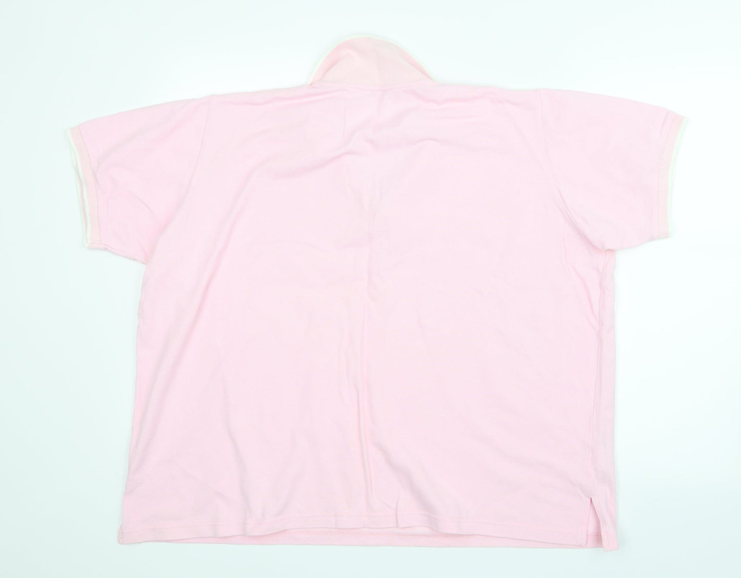 Womens UK Size XL Joie de Vivre Pink Basic T-Shirt