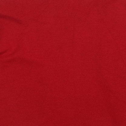 Fabrizio Womens Red  Knit Cardigan Jumper Size M