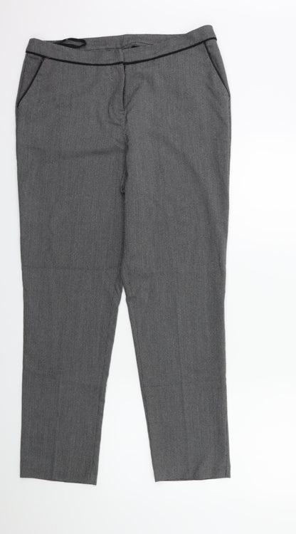 Womens UK Size 14 BHS Regular Fit  Green Trousers