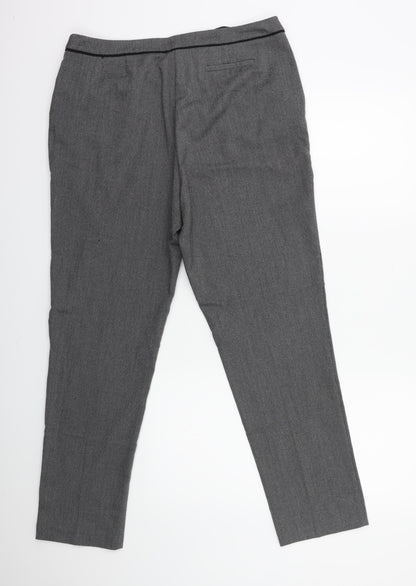 Womens UK Size 14 BHS Regular Fit  Green Trousers