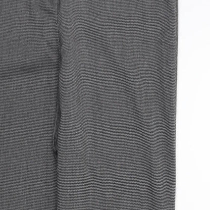 Womens UK Size 14 BHS Regular Fit  Green Trousers