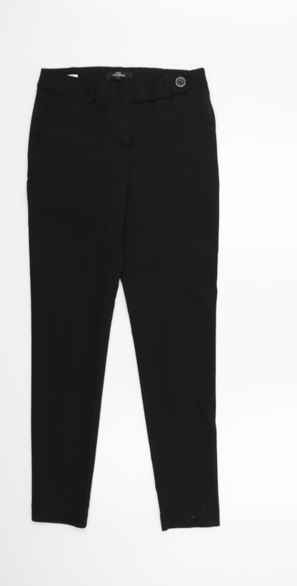 Womens UK Size 8 NEXT Regular Fit Snow Pants Black Trousers