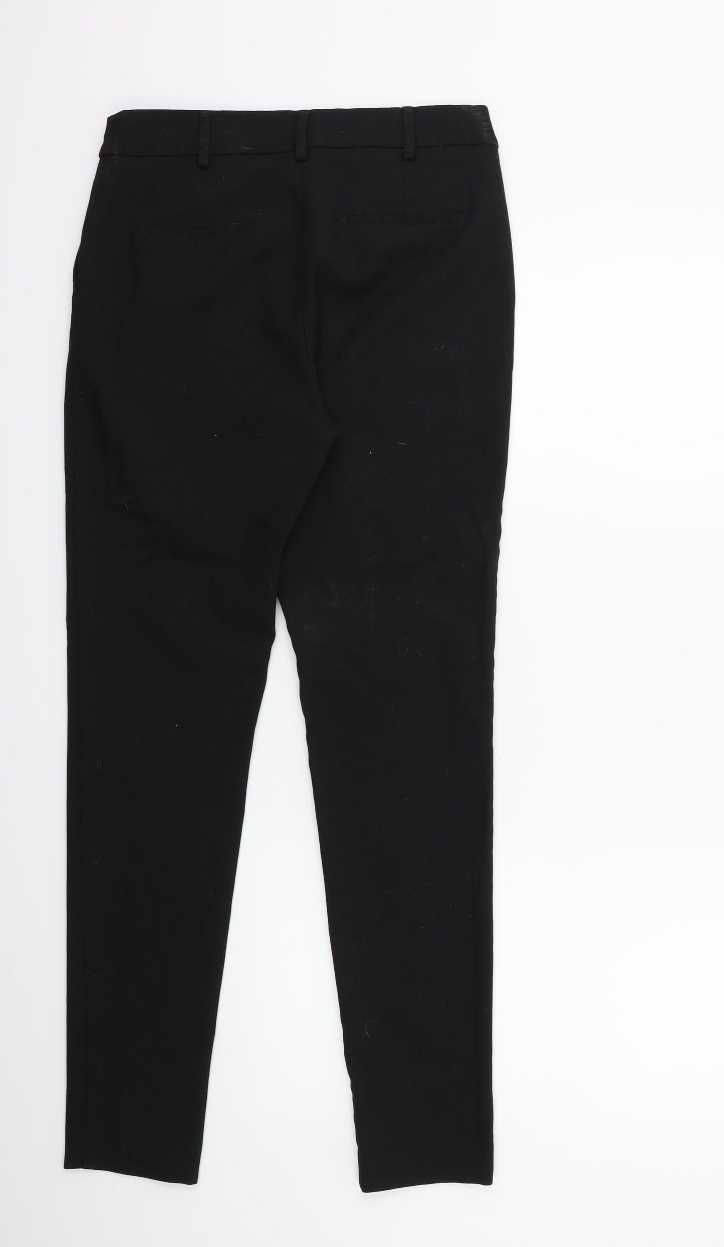 Womens UK Size 8 NEXT Regular Fit Snow Pants Black Trousers