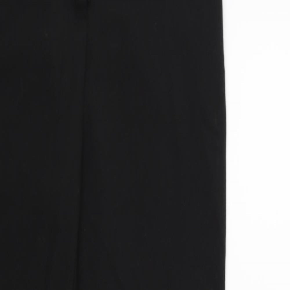 Womens UK Size 8 NEXT Regular Fit Snow Pants Black Trousers