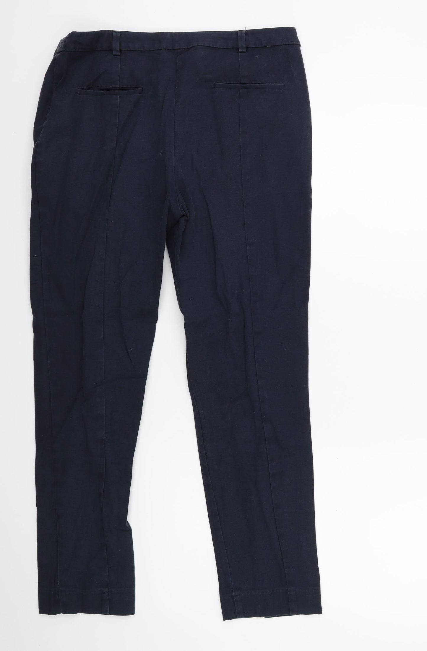 Womens UK Size 12 Oasis Regular Fit  Black Trousers