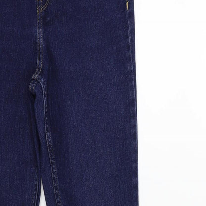 Womens UK Size 29 in H&M Regular Fit Skinny Blue Jeans